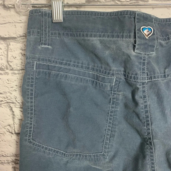 Kuhl Women’s Cropped Capri Pants  Stretch Kuhldry Hiking Gorpcore Size 8 - Picture 12 of 16